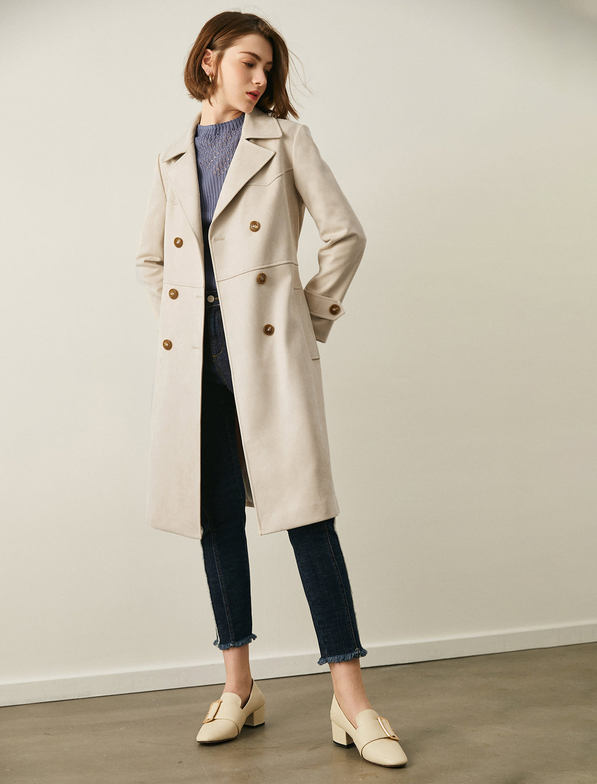 Classic Belted Trench Coat