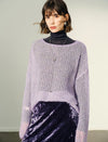 Hollow‑Out Crochet Knit Pullover