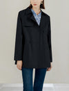 Casual Chic Mid-Length Trench Coat