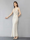 Mulberry Silk Slim Fit Sleeveless Slip Dress