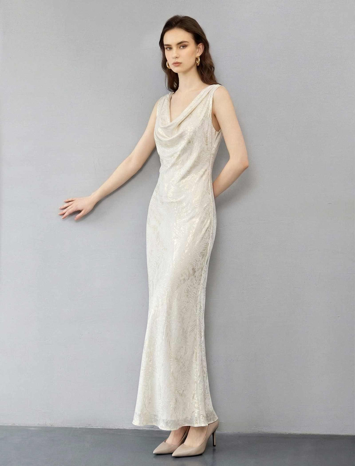 Mulberry Silk Slim Fit Sleeveless Slip Dress