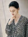 Retro Dot Thin Jacket Coat