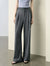 Lace Waistband Wide-Leg Pants