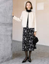 White Embellished Collar Jacket