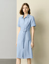 Belt Detail Shirt Dress