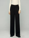 High-Waist Pocket Straight-Leg Pants