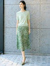 Mint Green Sequin Embellished Knit Top