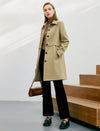 Collared Relaxed Straight-Fit Trench Coat