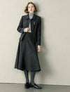 Wool Blend Belted Jacket