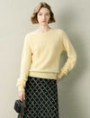 100% Wool-Cashmere Blend Sweater