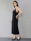 Minimalist V-Neck Sleeveless Cocktail Dress