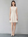 Sophisticated Pleated Cocktail Dress