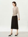 V-Neck Lace Detail Cardigan
