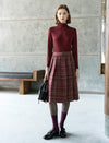 Slim Fit Mock Neck Long Sleeve Knit top