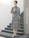 Wool Blend V-Neck Button Cardigan