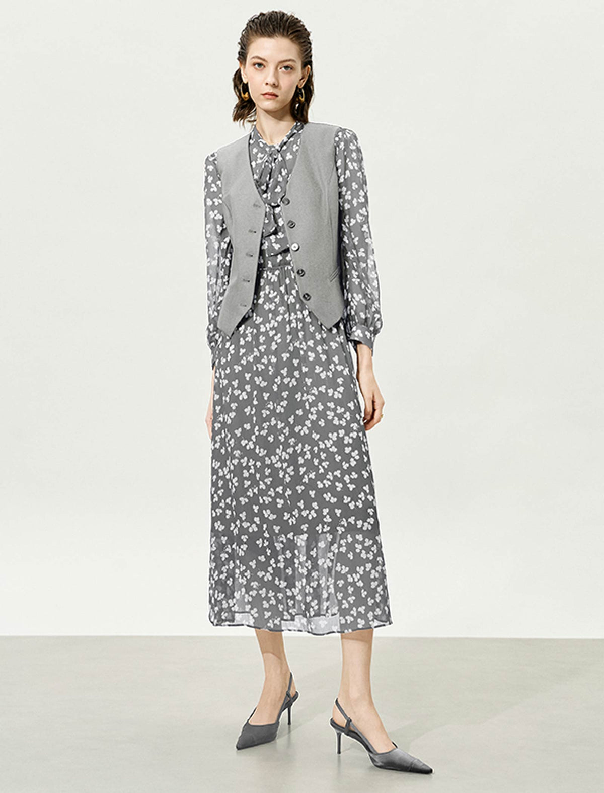 Classic Solid Color Tailored Waistcoat