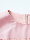 Color-Block Short Sleeve Dress