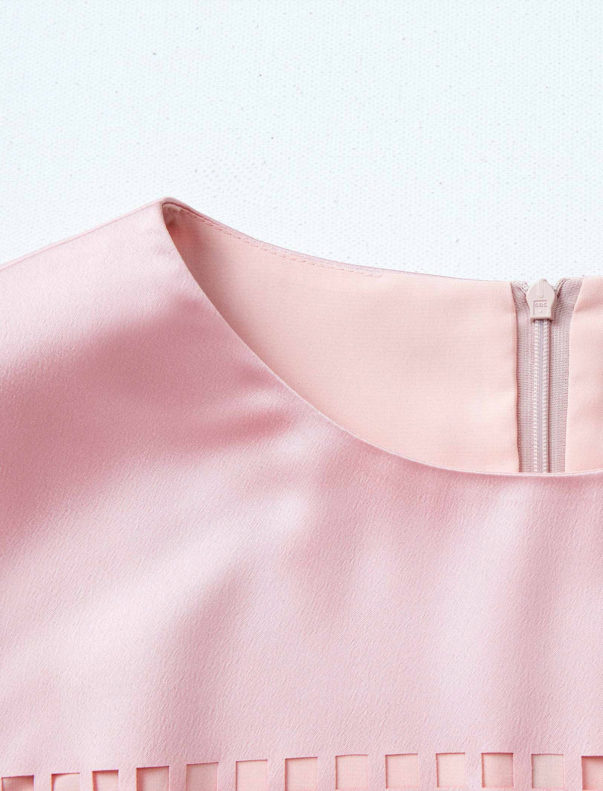 Color-Block Short Sleeve Dress