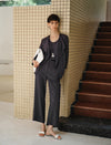 Flowy Drape Front Jacket