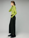 Textured Relaxed Wide-Leg Pants