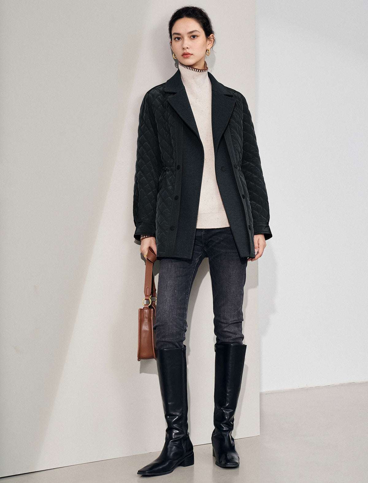 Classic Quilted Padded Coat