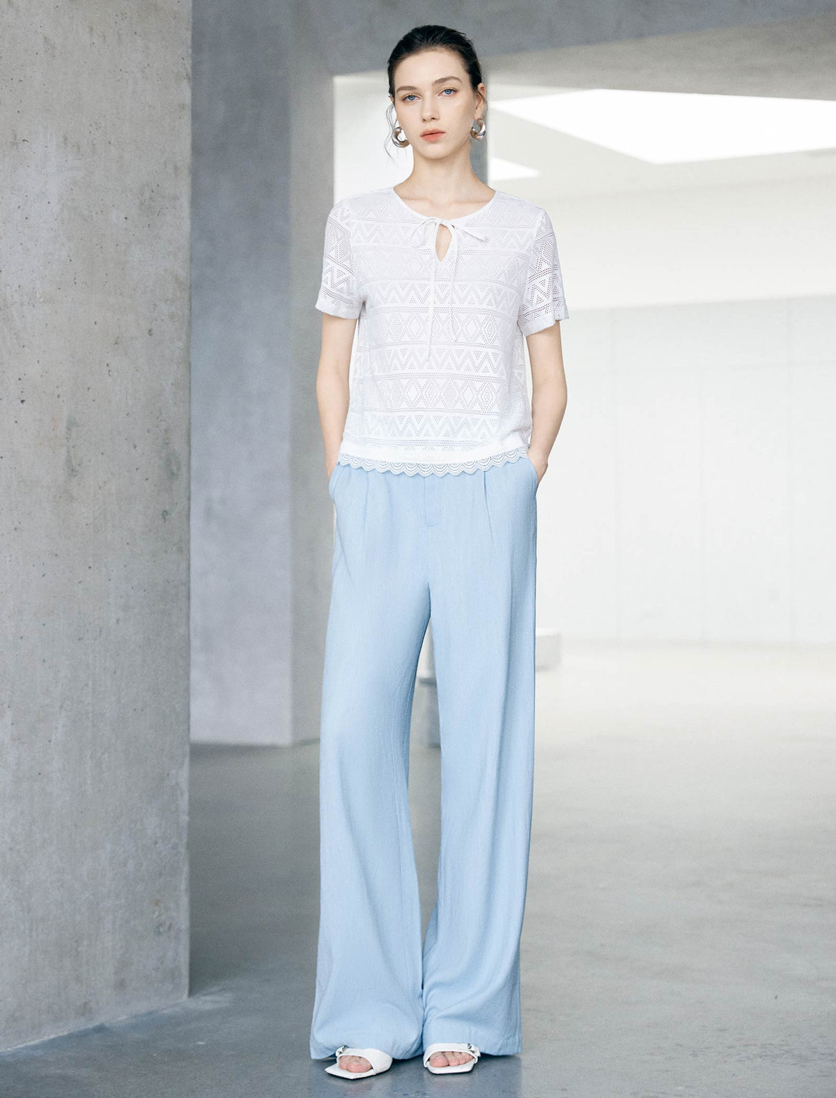 Flowy Wide-Leg Pants