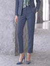 High-Waisted Tailored Tapered Pants