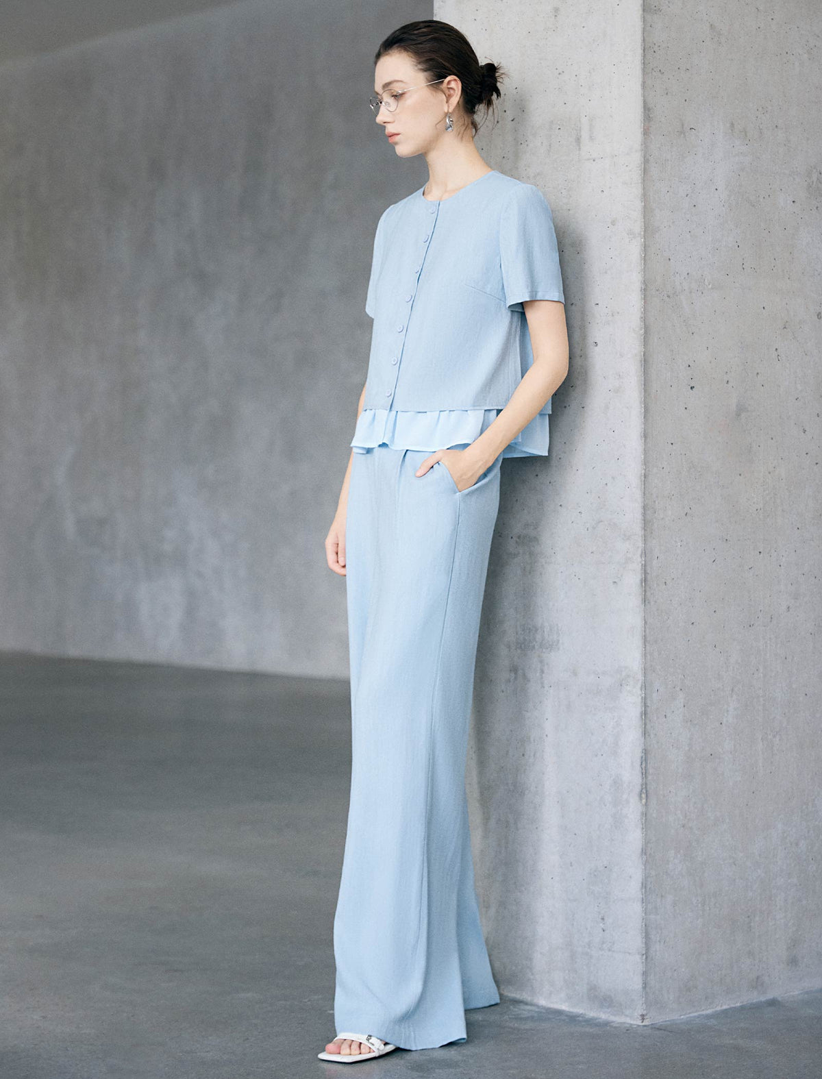 Flowy Wide-Leg Pants