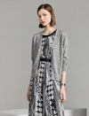 Lightweight Solid Color V-Neck Knit Cardigan