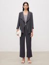 Wide Leg Straight Pants