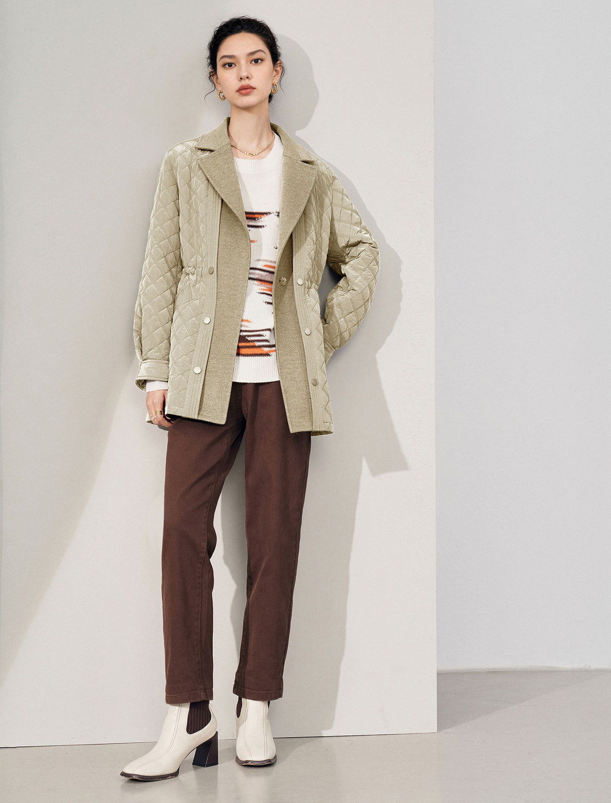 Classic Quilted Padded Coat