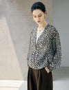 Retro Dot Thin Jacket Coat