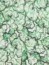 Green Abstract Print Scarf
