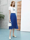 Minimal Pleated A-Line Skirt