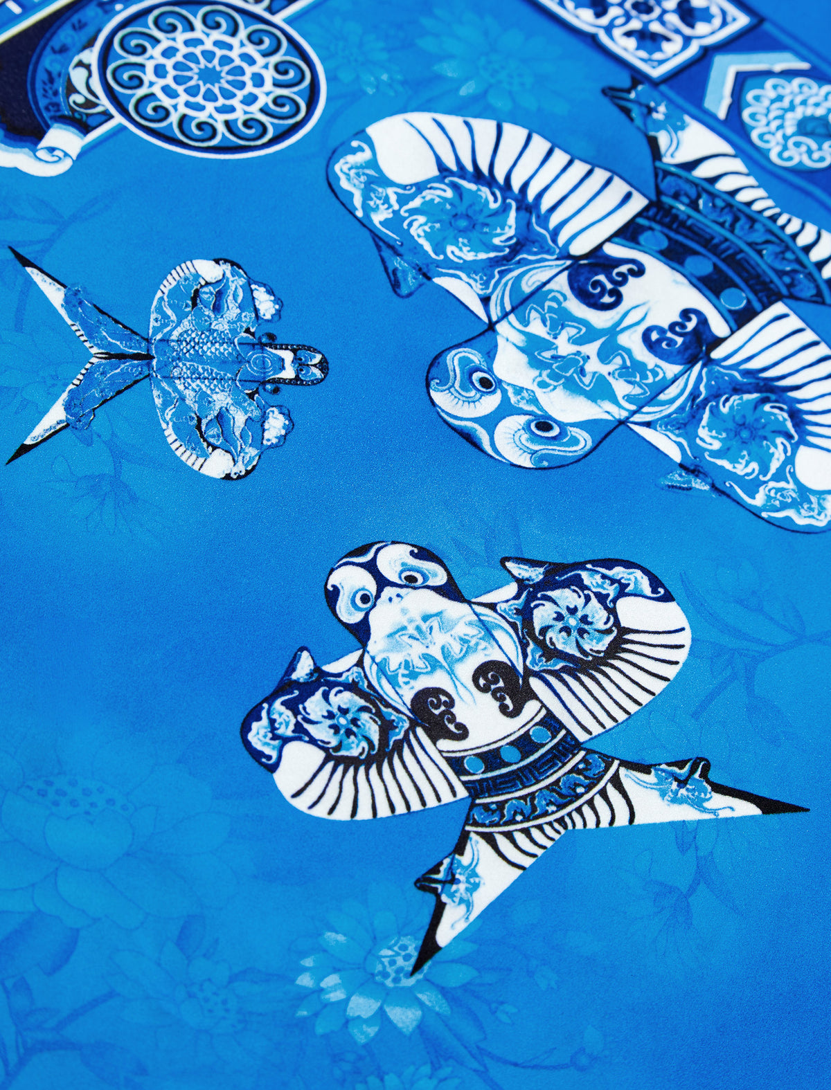 Amalfi Breeze 100% Mulberry Silk Square Scarf