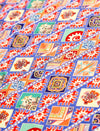 Nomad Mosaic 100% Mulberry Silk Square Scarf