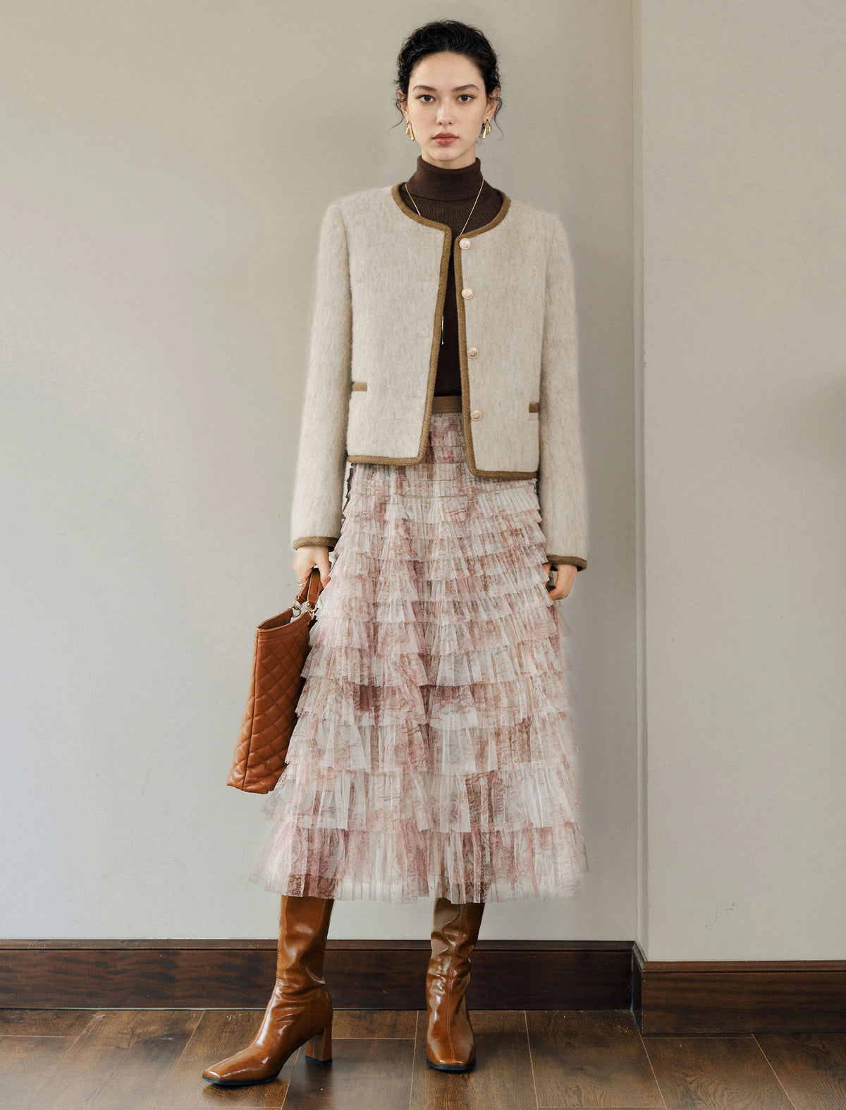 Classic Wool Blend Jacket