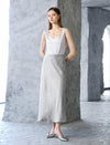 Satin V-Neck Sleeveless Top
