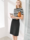 Elegant Workwear A-Line Skirt