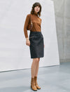 Classic Wool Blend Skirt