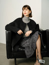 Charcoal Grey Wool Blend Jacket