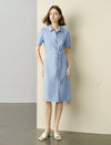 Belt Detail Shirt Dress