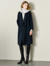 100% Australian Superfine Wool Double-Breasted Lapel Coat