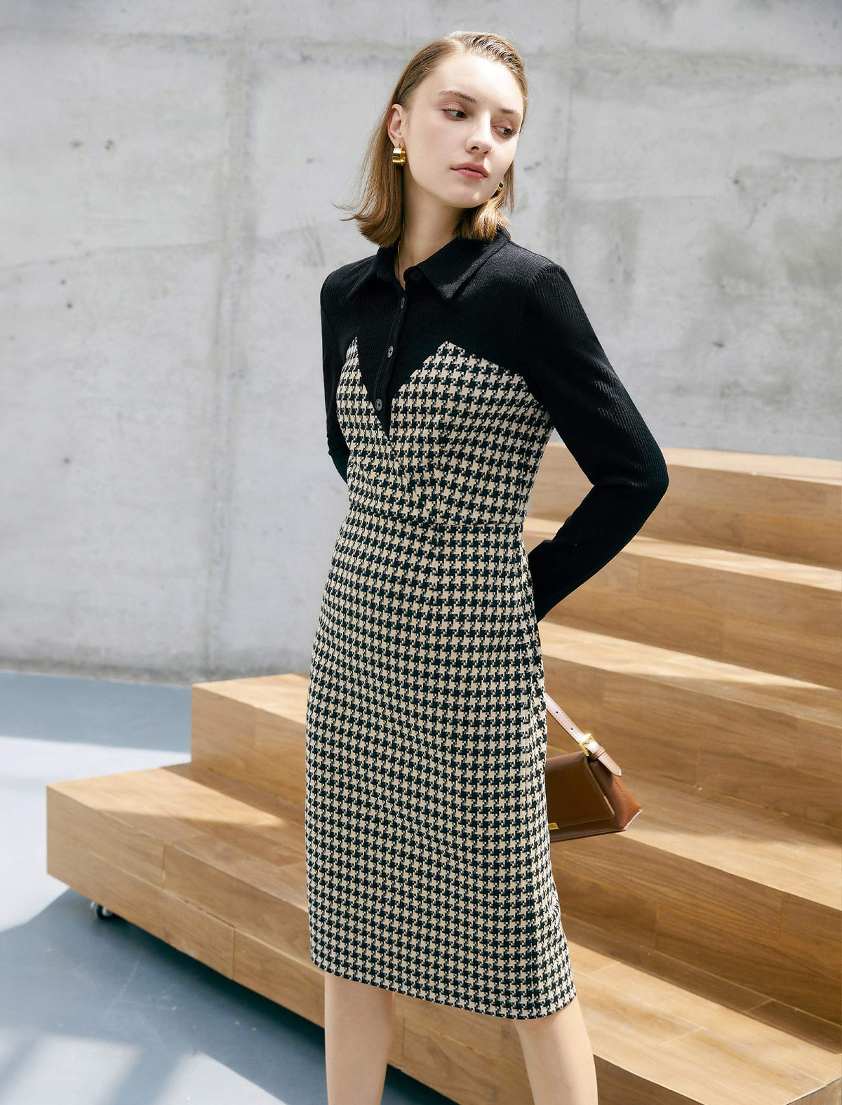 Classic Plaid Relaxed Dress