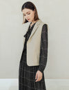 Sleeveless Blazer Vest