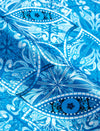 Cobalt Serenity 100% Mulberry Silk Square Scarf