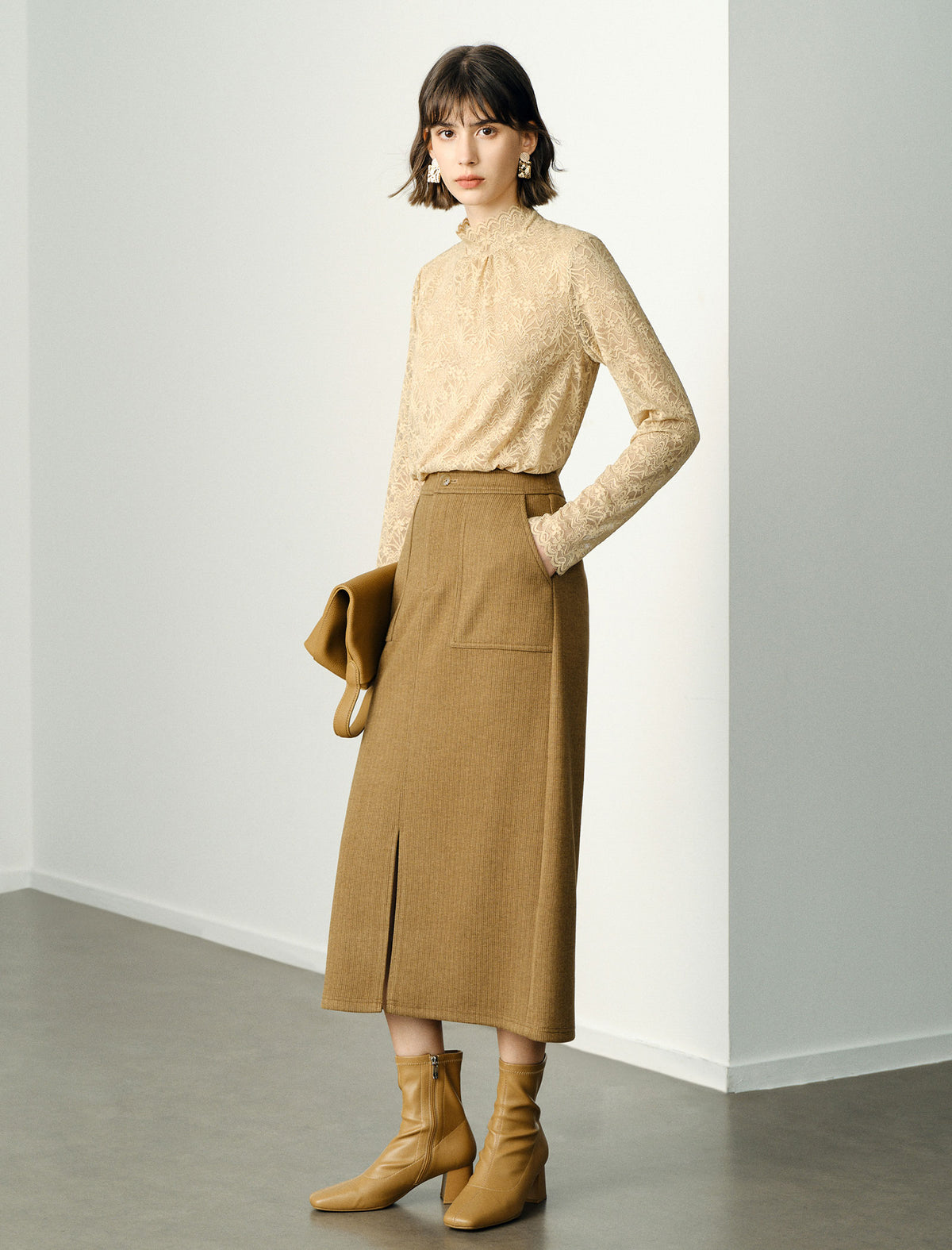 Lace Blouse with Timeless Elegance