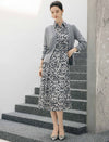 Wool Blend V-Neck Button Cardigan