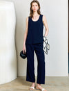 Wide Leg Straight Pants