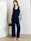 Wide Leg Straight Pants